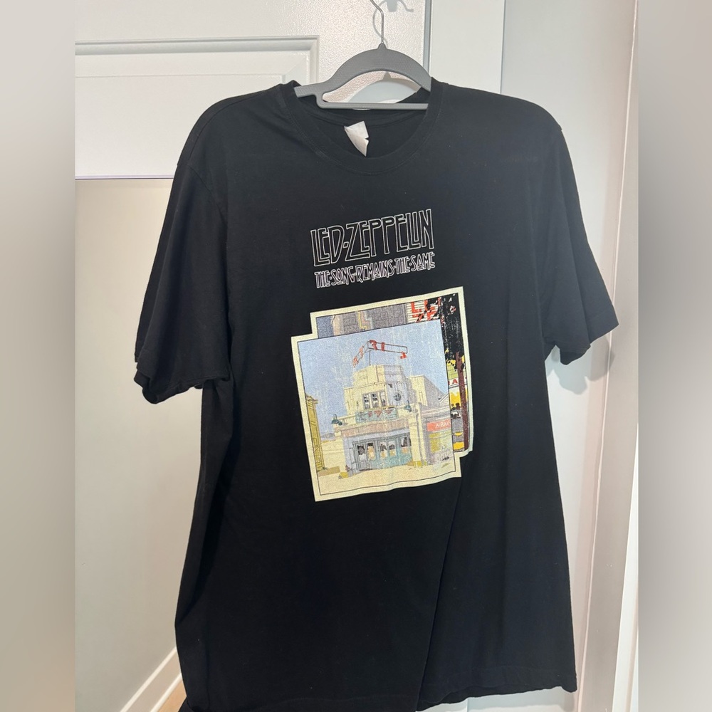 Rare Led Zeppelin the song remains the same shirt